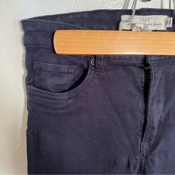 L.O.G.G. H&M Skinny Chino Pant Navy Blue - Picture 8 of 13